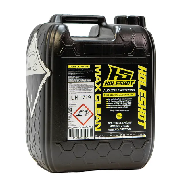 HOLESHOT MAX CLEAN ALKALISKT KONCENTRAT 5L