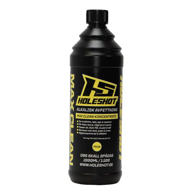 HOLESHOT MAX CLEAN ALKALISKT KONCENTRAT 1L