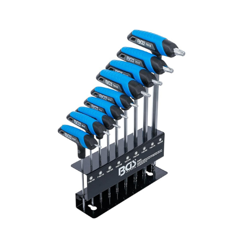 Torx - kit med handtag (T10-T50)